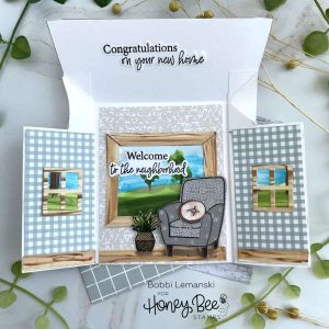 Cottage Shaped Gatefold Card