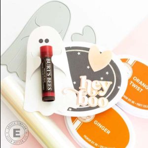 Lip Balm Holder Halloween Card