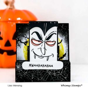 Monster Face Pop Up Halloween Card