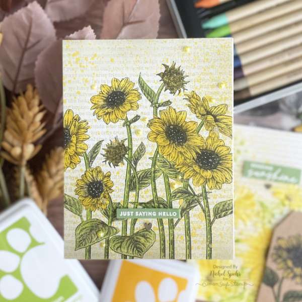 Daisies and Sunflowers One Layer Cards