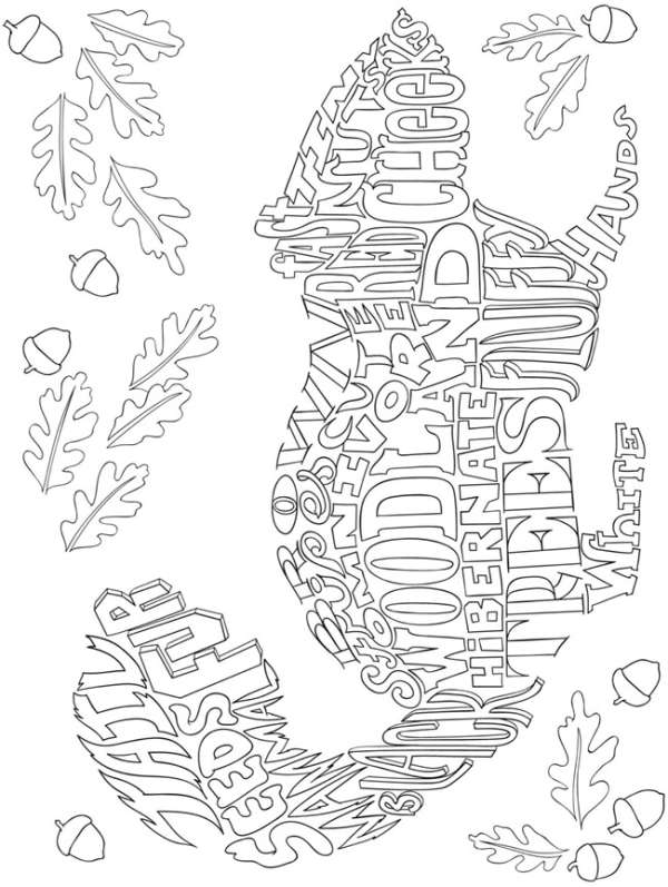 5 FREE Nature Word Play Coloring Pages