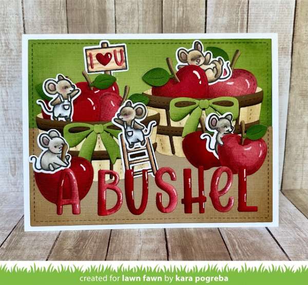 "A Bushel and a Peck" Apple Card