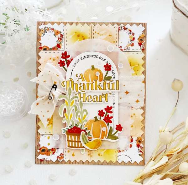 Thankful Autumn Quilt Card