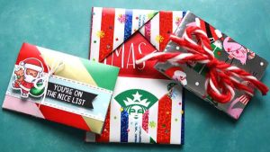 How to Make Gift Card Holders from Wrapping Paper