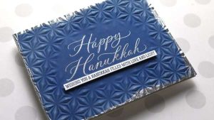 Easy Happy Hanukkah Card