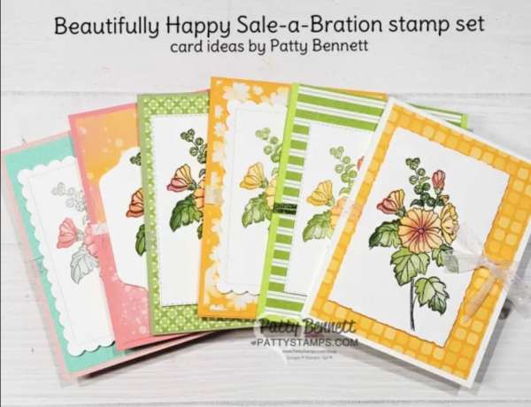 10 Stamped Floral Cards For Spring Stamping