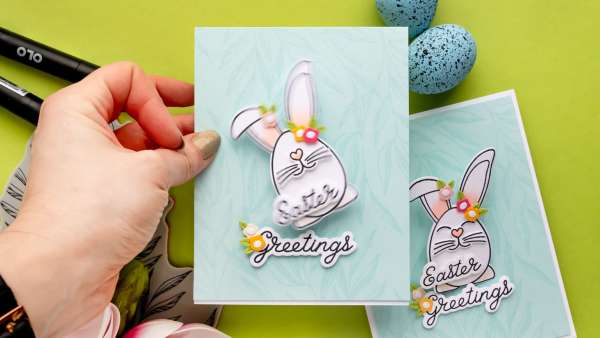 10+ Easter Bunny Cards using Stamps and Dies