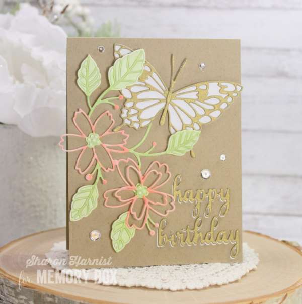 14+ Handmade Butterfly Cards using Stamps and Dies