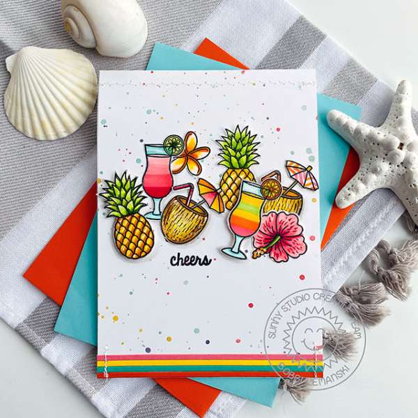 16 Summertime Handmade Card Ideas with Food and Drinks