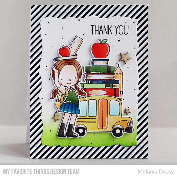 8 Back to School Card Ideas with One Stamp Set