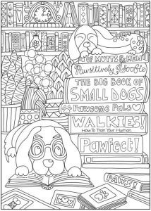 12 FREE Cat and Dog Coloring Pages