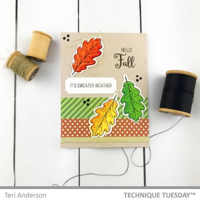 11 Fall Leaves Handmade Card Ideas