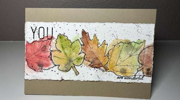 11 Fall Leaves Handmade Card Ideas