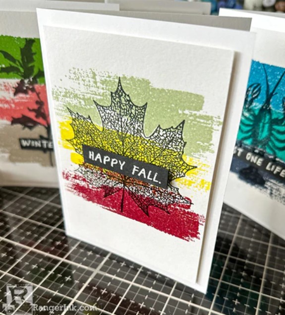 11 Fall Leaves Handmade Card Ideas