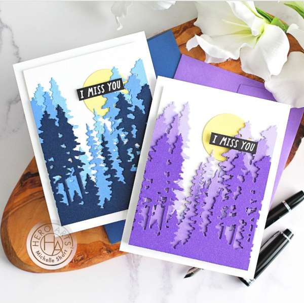 12 Monochromatic Handmade Card Ideas