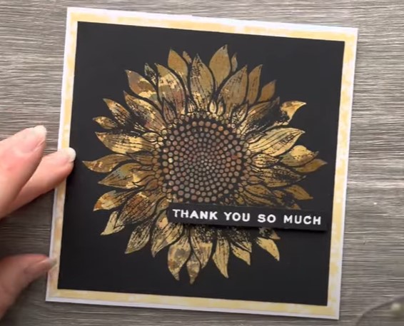 12 Handmade Sunflower Card Ideas with Stamps and Dies