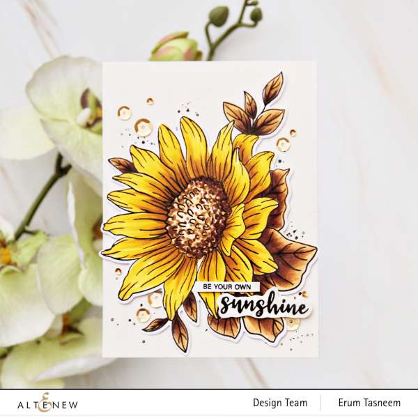 12 Handmade Sunflower Card Ideas with Stamps and Dies