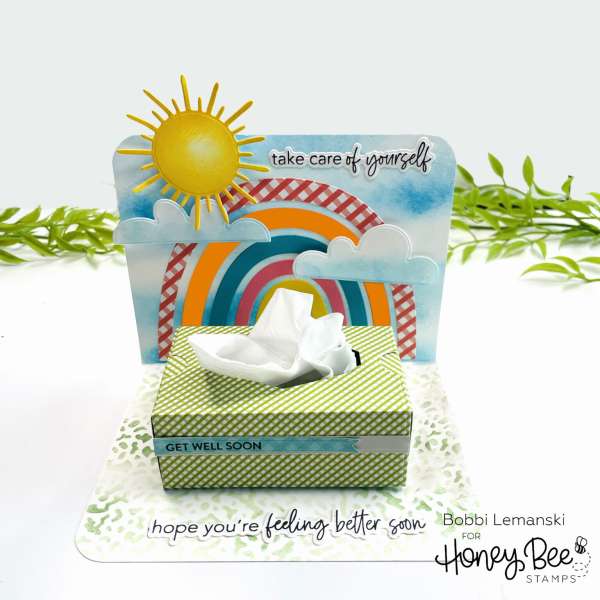 3D Tissue Box Get Well Card