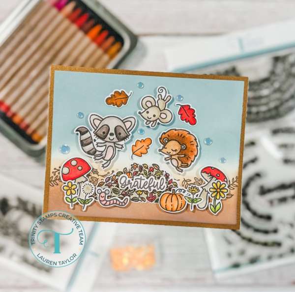Autumn Trees Fall Birthday Clear Rubber Stamps - 16x21cm Craft Stamps For Cards, Scrapbooking & DIY Projects