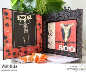 How to Make a Double Swing Halloween Card