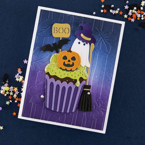 12 Handmade Halloween Cards featuring Ghosts