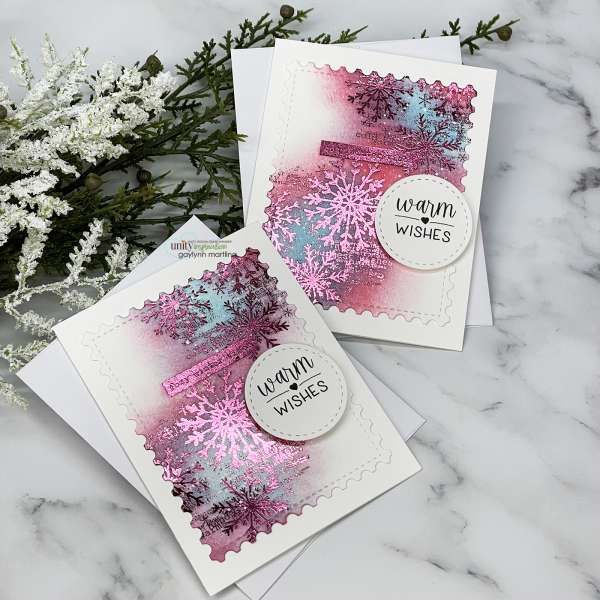 12 Foiled Holiday and Christmas Card Ideas 