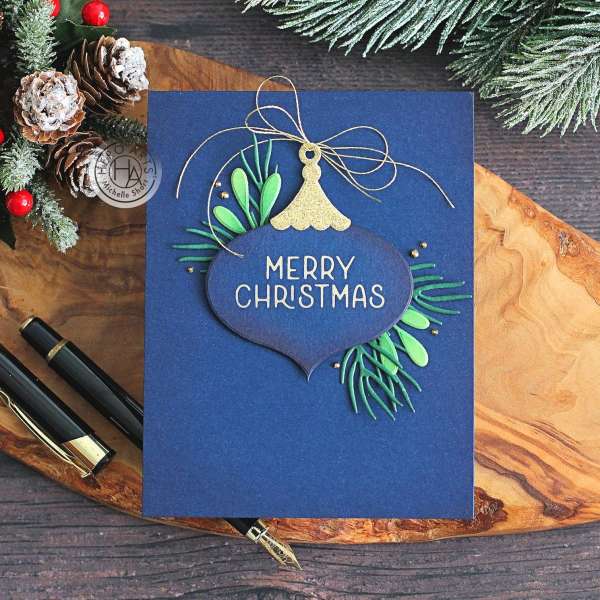 12 Foiled Holiday and Christmas Card Ideas 