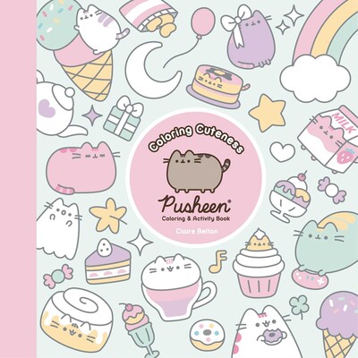 Book Review: "Coloring Cuteness" Coloring Book with Pusheen the Cat