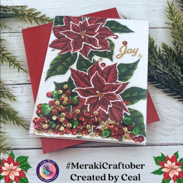 12 Holiday Poinsettia Card Ideas