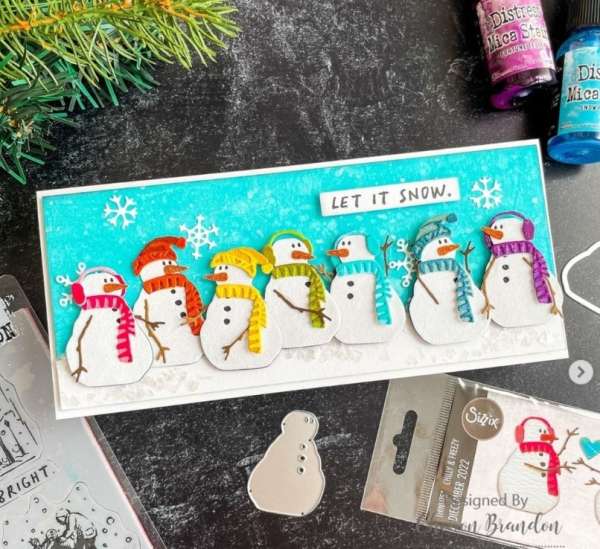 12 Snowman Holiday and Christmas Card Ideas