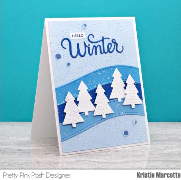 10 Handmade Winter Cards with Stamps and Dies