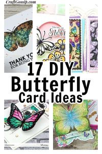 17 Handmade Butterfly Card Ideas using Stamps, Stencils and Dies – Card ...