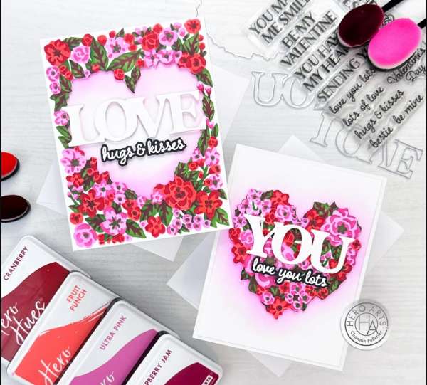 10 Valentine's Day Card Ideas with Lots of Hearts