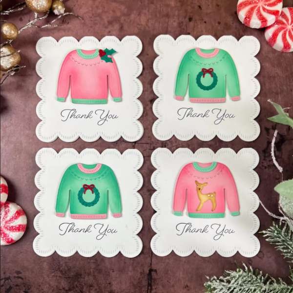 12 Hand Made Thank You Card Ideas