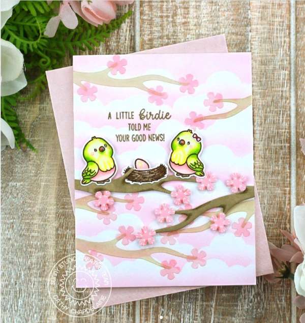 14 Spring Card Making Ideas with Birds and Butterflies