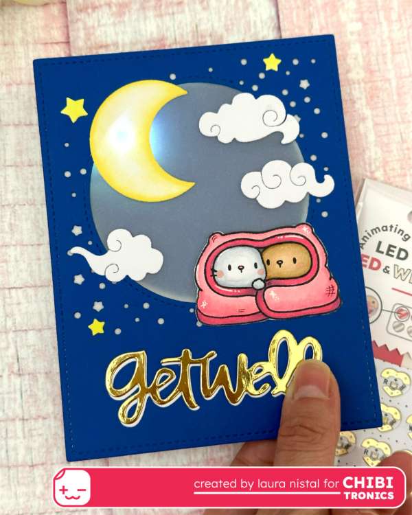 Light Up "Get Well" Card