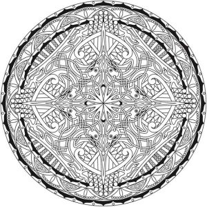 7 FREE Celtic Mandala Coloring Pages