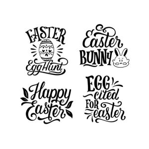 4 FREE Easter Sentiment Printables