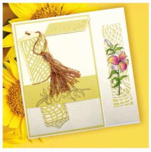 Easy Spring Flower Bookmarks and Matching Card