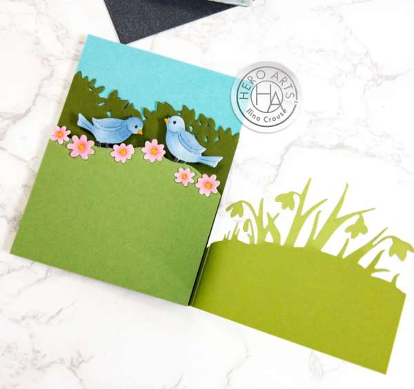 How to Make a Tri-Fold Spring Bird Card