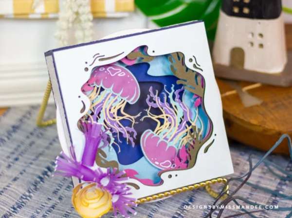 FREE Interactive Jelly Fish Card