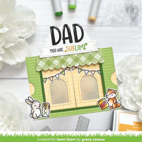 Interactive Sub Shop Card for Dad