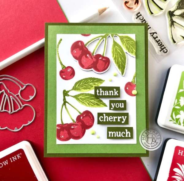 12 Fruity Handmade Card Ideas using Stamps and Dies