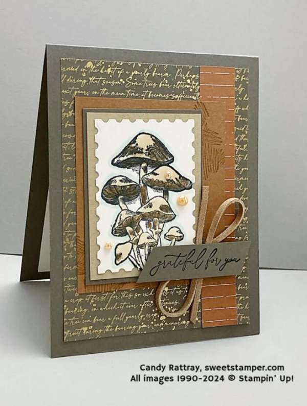 12 Mushroom Card Ideas with Stamps, Stencils and Dies