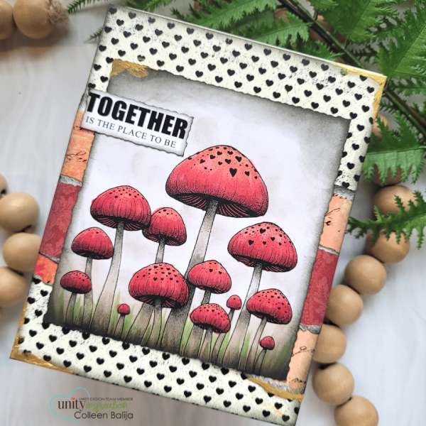 12 Mushroom Card Ideas with Stamps, Stencils and Dies