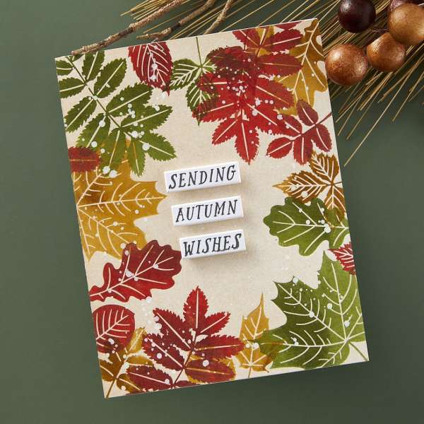 12 Autumn Leaves Handmade Card Ideas