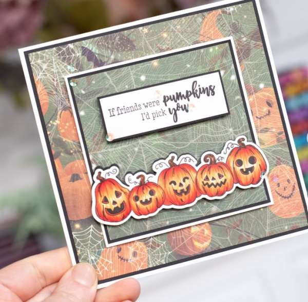 12 Handmade Pumpkin Cards for Fall and Halloween