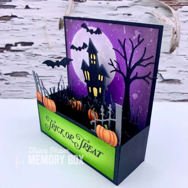 12 Dark and Spooky Halloween Cards with Stamps and Dies