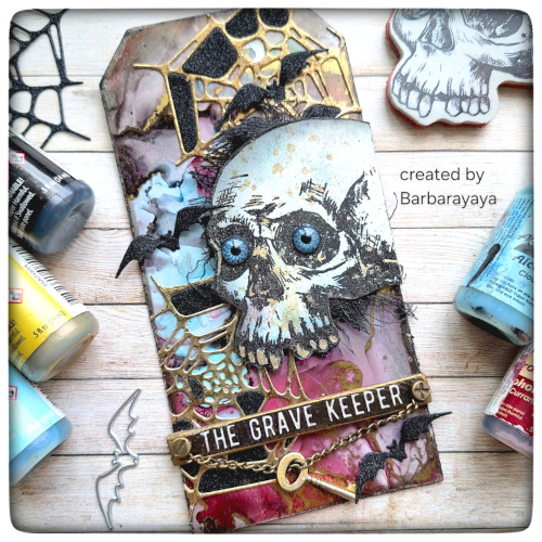 12 Dark and Spooky Halloween Cards with Stamps and Dies