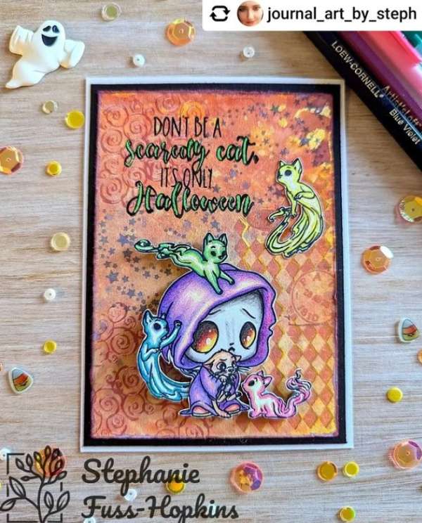 12 Dark and Spooky Halloween Cards with Stamps and Dies